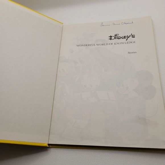 Vintage Disney's Wonderful World of Knowledge 1982 - Picture 4 of 9